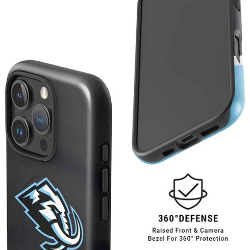 NHL Utah Mammoth Striped Jersey iPhone 16 Pro Magsafe Impact Case